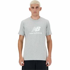 Футболка спортивная New Balance Sport Essentials Logo T-Shirt, размер L INT, серый