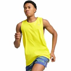Майка спортивная PUMA VELOCITY Running Tank Men, размер S, желтый