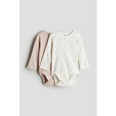 Боди H&M, размер 62, мультиколор