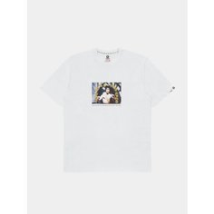 Футболка AAPE BY A BATHING APE x Bruce Lee Print, размер M, white