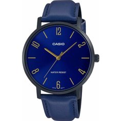 Наручные часы CASIO, синий, черный