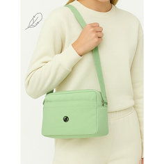 Сумка мессенджер BeiBaoBao, фактура матовая, light green
