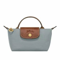 Сумка Longchamp, серо-голубой