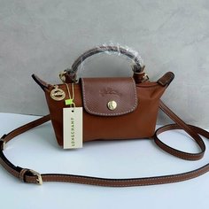 Сумка Longchamp, темно-коричневый