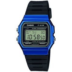 Наручные часы CASIO, черный, серый, синий