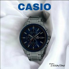 Наручные часы CASIO Edifice, steel/blue