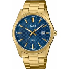 Наручные часы CASIO Collection, золотой, синий