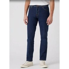 Джинсы зауженные Wrangler Men Texas Slim Jeans, размер 36/32, dark blue