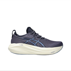 Кроссовки ASICS GEL-Nimbus 27, полнота B (US)/ на среднюю стопу, размер EU38, синий/серый