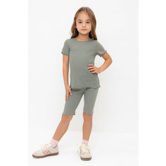 Велосипедки crockid КР 400556-1/зеленый чай к565, размер 64/128, зеленый