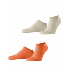 Носки Burlington Everyday 2-Pack, комплект, 2 пары, размер 40-46, оранжевый