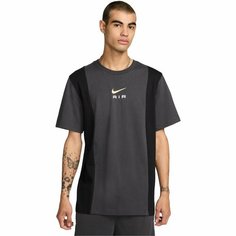 Футболка спортивная NIKE M NSW SW AIR SS TOP, размер M, черный