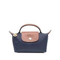 Косметичка Longchamp, 5.5х11х17 см, , синий