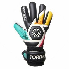 Torres Вратарские перчатки TORRES, размер 9, желтый, бирюзовый, черный, красный
