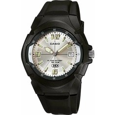 Наручные часы CASIO, черный, серебряный