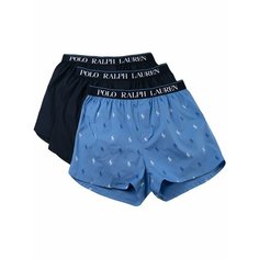 Трусы Polo Ralph Lauren, комплект из 3 шт., размер XL, синий