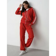 Костюм спортивный BUY-TEX.RU спортивный женский, размер 48, красный
