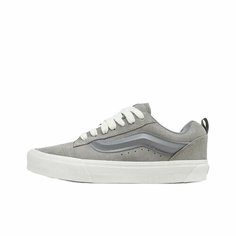 Кеды VANS Knu Skool, полнота F (EU)/ на среднюю стопу, размер 8.5US 8UK 41EU 41RU 26.5СМ, белый, серый