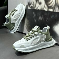 Кроссовки MOOCIE Весна-лето 2025, размер Длина стельки24cm, зеленый