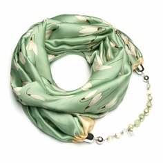 Шарф FOXTROT для женщин,180х90 см, one size, мятный