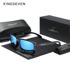 Солнцезащитные очки KINGSEVEN, черно-синий