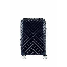 Чемодан Samsonite, 40 л, размер S, синий