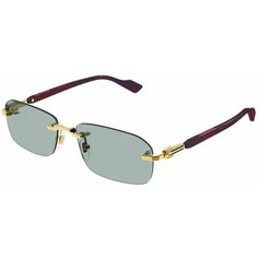 Солнцезащитные очки GUCCI, зелeный