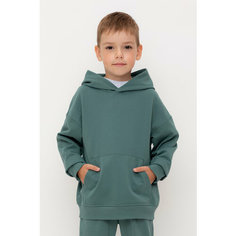 Худи crockid КР 302733-1/темный малахит к556, размер 64/128, зеленый