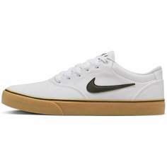 Кроссовки NIKE SB Chron 2 Canvas, полнота F, размер 12 US, белый