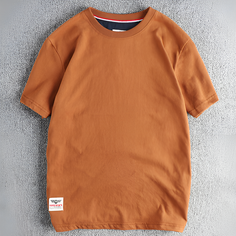 Футболка T-SWEATER Casual, размер M, коричневый