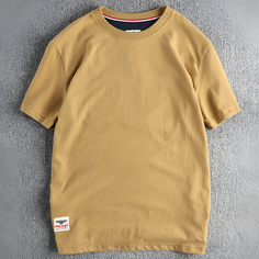 Футболка T-SWEATER Casual, размер М, горчичный
