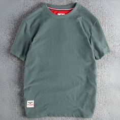 Футболка T-SWEATER Casual, размер 3XL, серо-зеленый