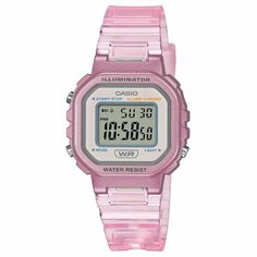 Наручные часы CASIO, розовый, серый