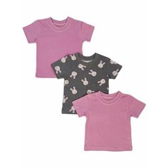 Футболка 3KINDER, размер 34, розовый