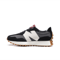 Кроссовки New Balance 327, полнота B (US)/ на среднюю стопу, размер EU40.5, черный/белый/красный