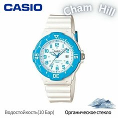 Наручные часы CASIO, синий, белый