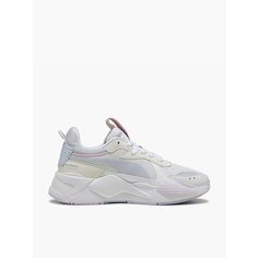 Кроссовки PUMA RS-X, размер 38.5, белый/розовый