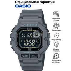 Наручные часы CASIO Collection, черный, серый