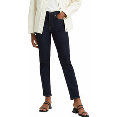 Джинсы зауженные Levis Women 724 High Rise Straight Jeans, размер 26/30, синий Levis®