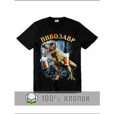 Футболка спортивная RexTex, размер 52, черный