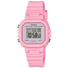 Наручные часы CASIO, розовый, серый, белый