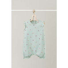 Песочник crockid К 6176/дымчатый нефрит,мини розочки, размер 44/68, зеленый