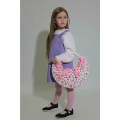Сарафан KidsGrad Базовая коллекция, размер 146(рост 146), лиловый