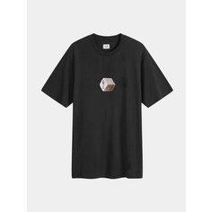 Футболка C.P. COMPANY 30/1 Graphics Logo, размер XXL, black