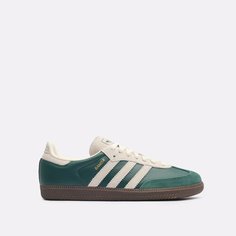 Кроссовки adidas Samba OG, размер 10,5 US, зелeный