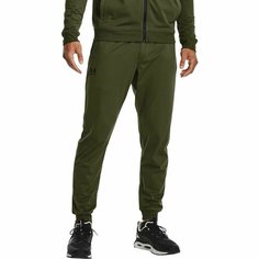 Брюки джоггеры Under Armour Sportstyle Joggers, размер S, зеленый/черный