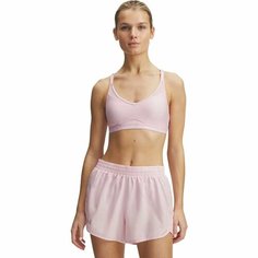 Топ спортивный Under Armour Crossback Low Bra, размер XS, рoзовый