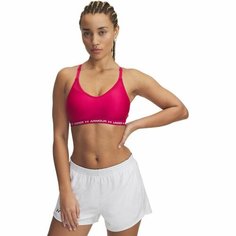 Топ спортивный Under Armour Crossback Low Bra, размер XXL, рoзовый