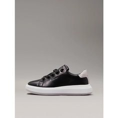 Кеды CALVIN KLEIN, размер 37 EU, black/sand pebble