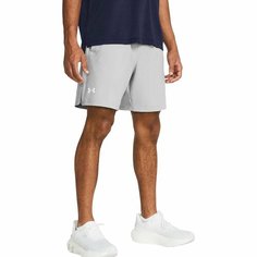 Шорты Under Armour LAUNCH 7 UNLINED SHORT, размер L, серый